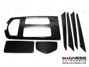 Maserati Ghibli Interior Trim - Carbon Fiber - Center Console Trim Kit 